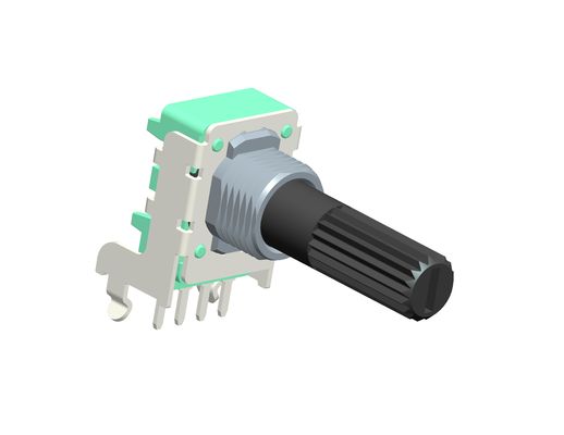 Low Price Single Gang Rotary Potentiometer Plastic/Metal Shaft Through Hole/DIP Mount 100MΩ Insulation Resistance