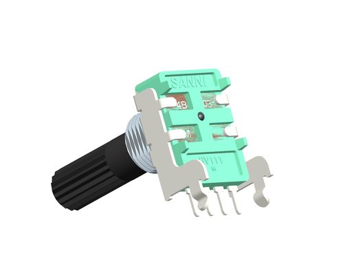 Low Price Single Gang Rotary Potentiometer Plastic/Metal Shaft Through Hole/DIP Mount 100MΩ Insulation Resistance