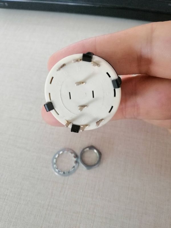 20mm Rotary Custom Potentiometer Knobs Markings Option Golden