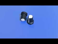 Discos de potenciômetro personalizados de plástico personalizáveis 20 mm Altura do botão